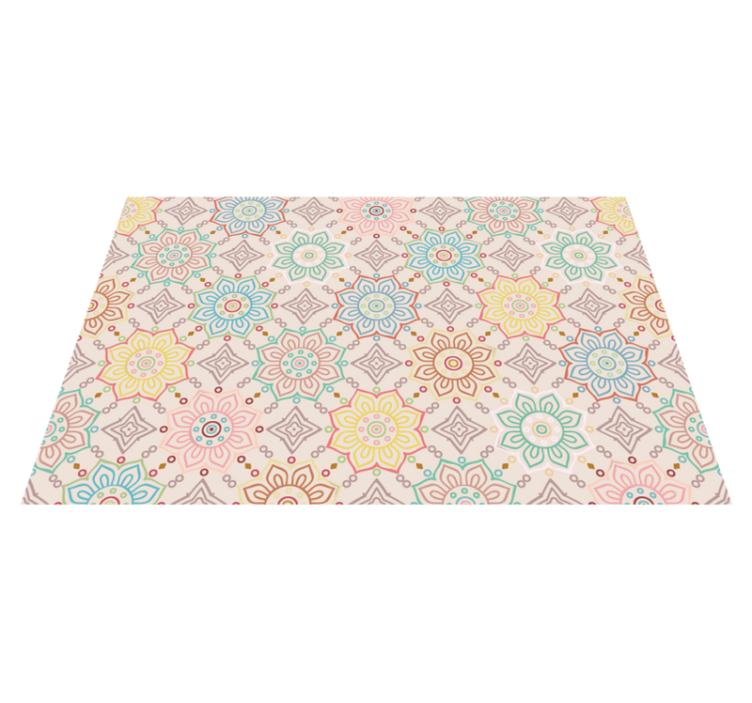 Elinvoimainen kasvikuvio alkuperäinen pöytätabletti - Tenstickers