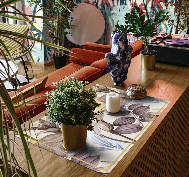 Trooppiset kasvit xxl pöytätabletti kotiin - Tenstickers