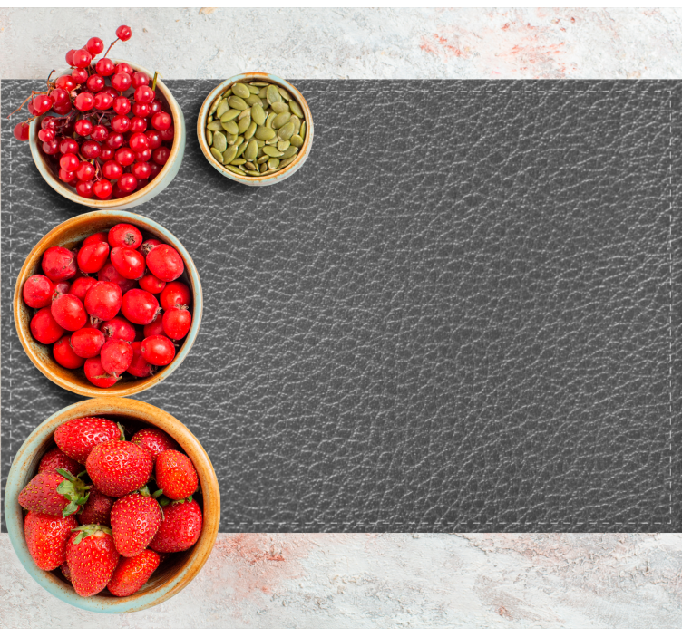 Harmaa nahkaefekti tekstuuri pöytätabletti - Tenstickers