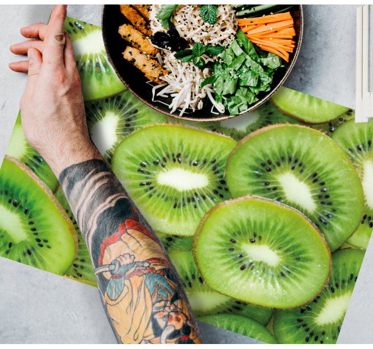 Kiivi-viipaleet pöytätabletti kotiin - Tenstickers