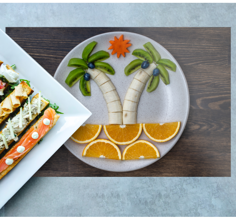 Lasten trooppinen hedelmä lasten pöytätabletti - Tenstickers