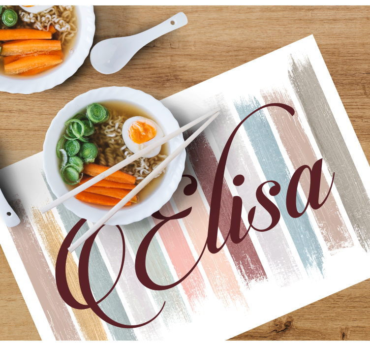 Maan sävy maali siveltimen vetoja Alkuperäinen pöytätabletti - Tenstickers