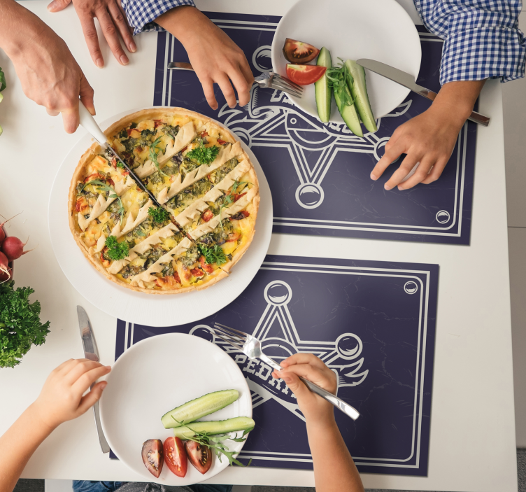 Hieno sheriffi pöytätabletti nimellä - Tenstickers