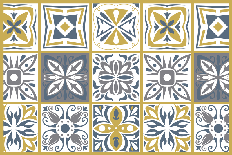 Klassinen vintage alkuperäinen pöytätabletti - Tenstickers