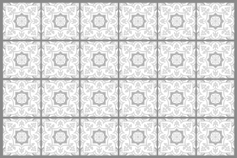 Harmaan sävyt alkuperäinen pöytätabletti - Tenstickers