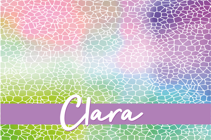 Moder-mallin mukautettava nimi pöytätabletti moderni - Tenstickers