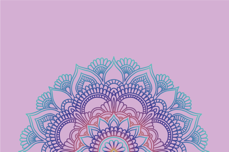 Puoli mandala Alkuperäinen pöytätabletti - Tenstickers