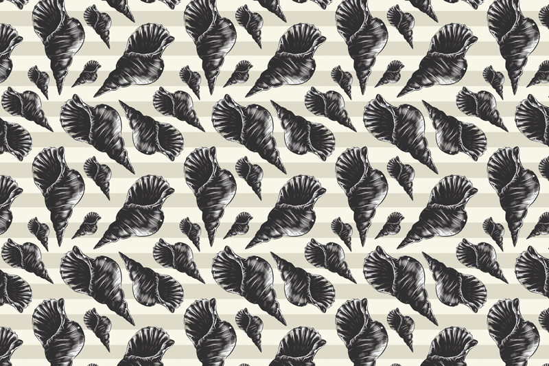 Tyylikkäät kuori-aiheet pöytätabletti moderni - Tenstickers