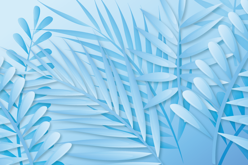 Lehtipalmukuosisetpöytätabletit - Tenstickers