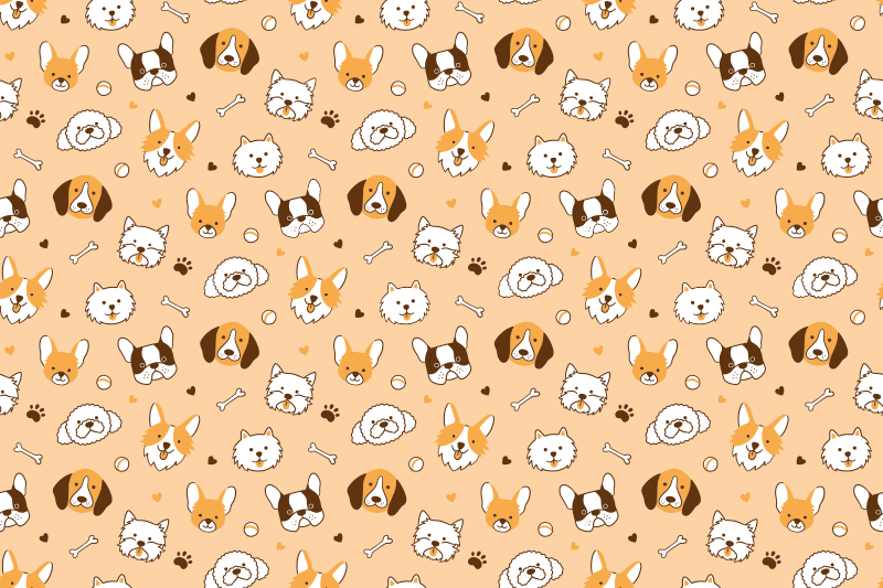 Erilaisia koiria Alkuperäinen pöytätabletti - Tenstickers