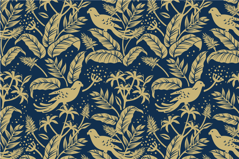 Alkuperäinen pöytätabletti kaunis lehtikuvio - Tenstickers