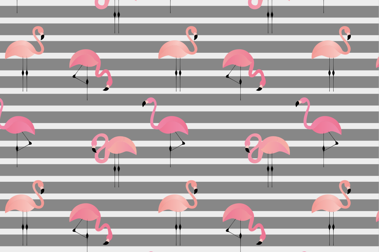 Alkuperäinen pöytätabletti flamingokuosisilla tabletteilla - Tenstickers