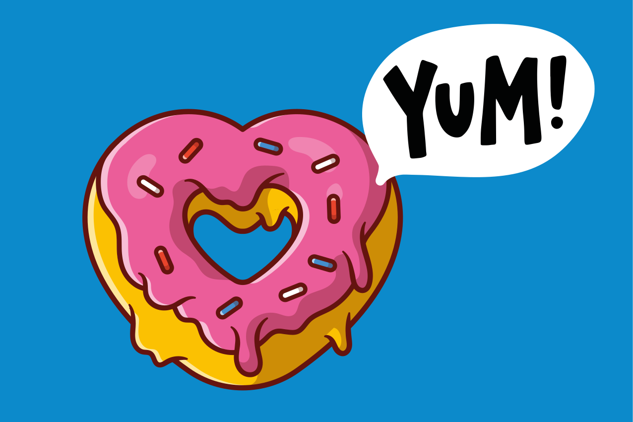 Sydämenmuotoinen lasten pöytätabletti - Tenstickers