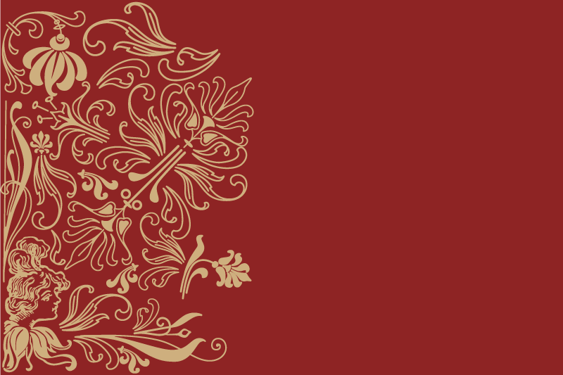 Punainen vintage-sivu tyylikäs pöytätabletti - Tenstickers