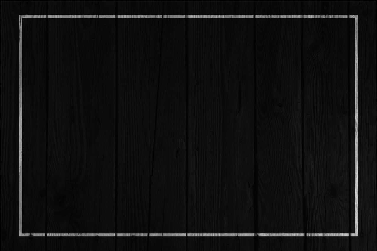 Musta ja valkoinen reunus tyylikäs pöytätabletti - Tenstickers