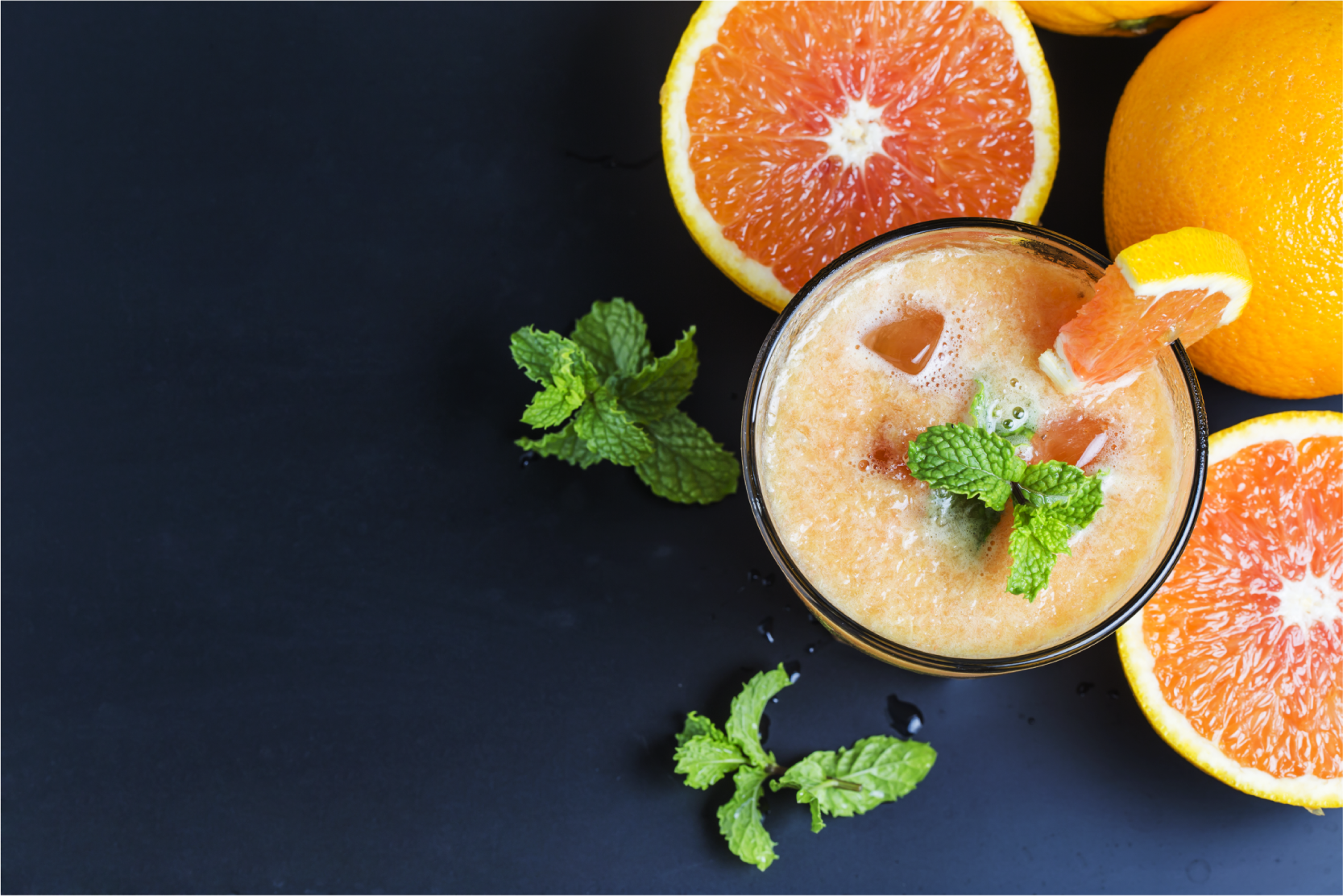 Raikas sitrusjuoma pöytätabletiksi kotiin - Tenstickers