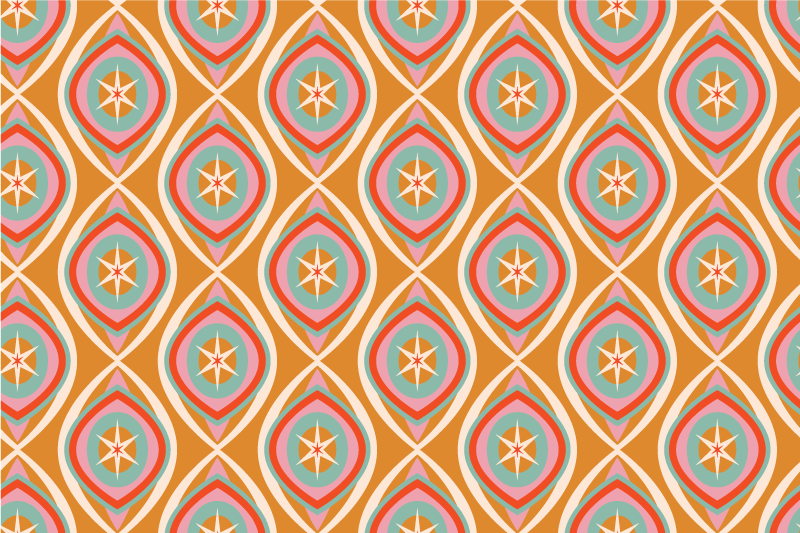 Alkuperäinen pöytätabletti värikkäällä tähtikuviolla - Tenstickers