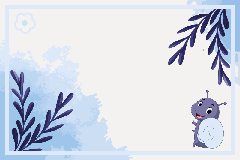 Etana hahmolla ja lehdillä lasten pöytätabletti - Tenstickers