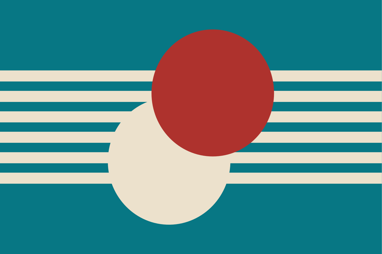 Abstraktit värikkäät muodot pöytätabletti moderni - Tenstickers