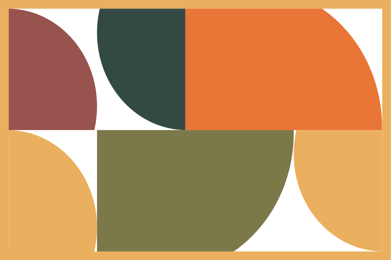 Tyylikkäät geometriset muodot pöytätabletti moderni - Tenstickers