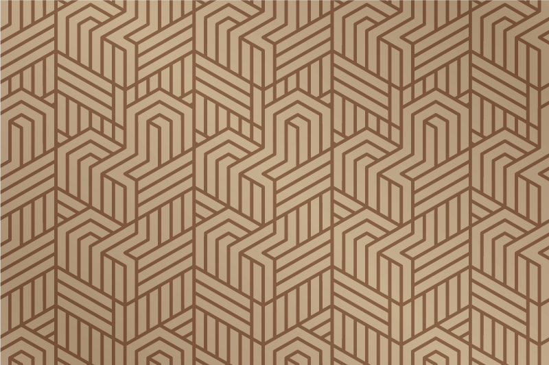 Pöytätabletti moderni geometrinen teksturoitu pinta - Tenstickers