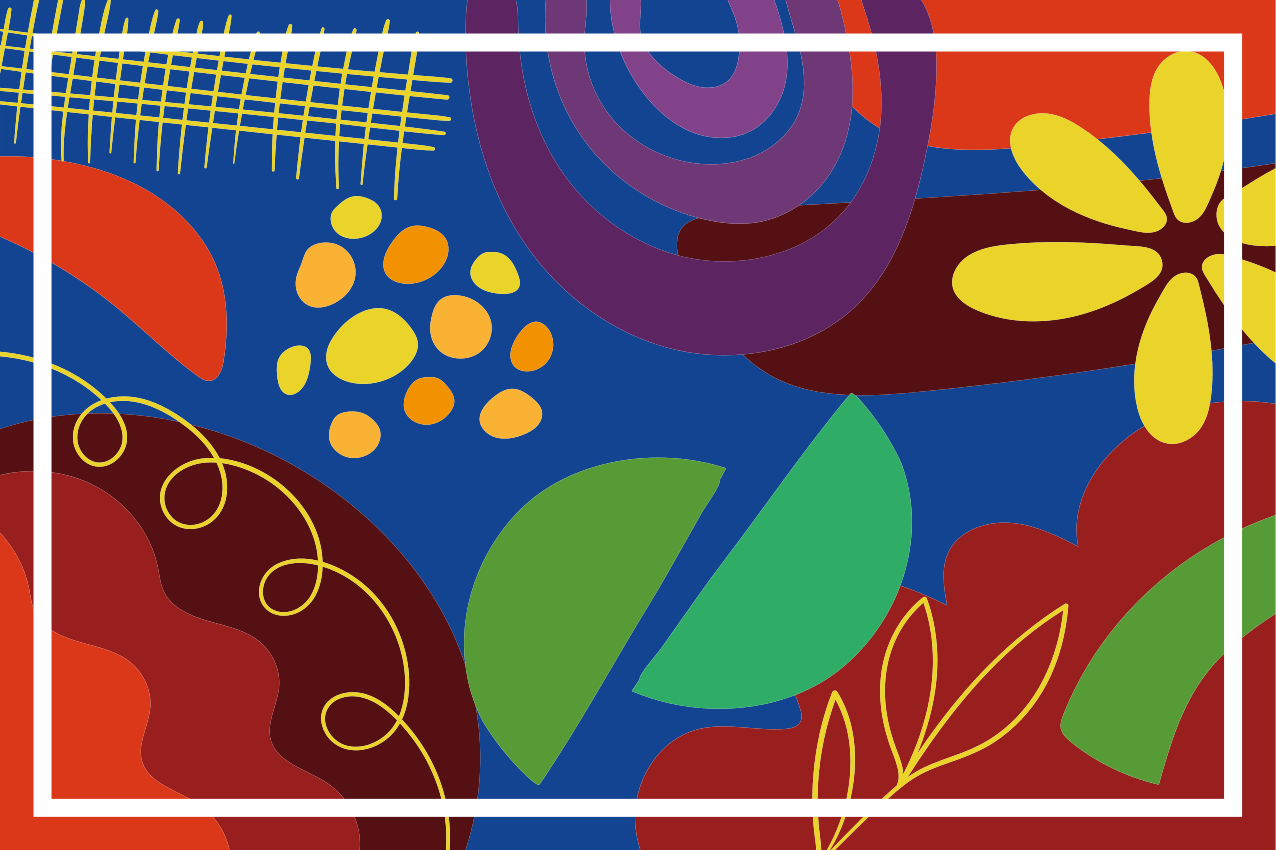 Alkuperäinen pöytätabletti vaikuttavat geometriset kuviot - Tenstickers