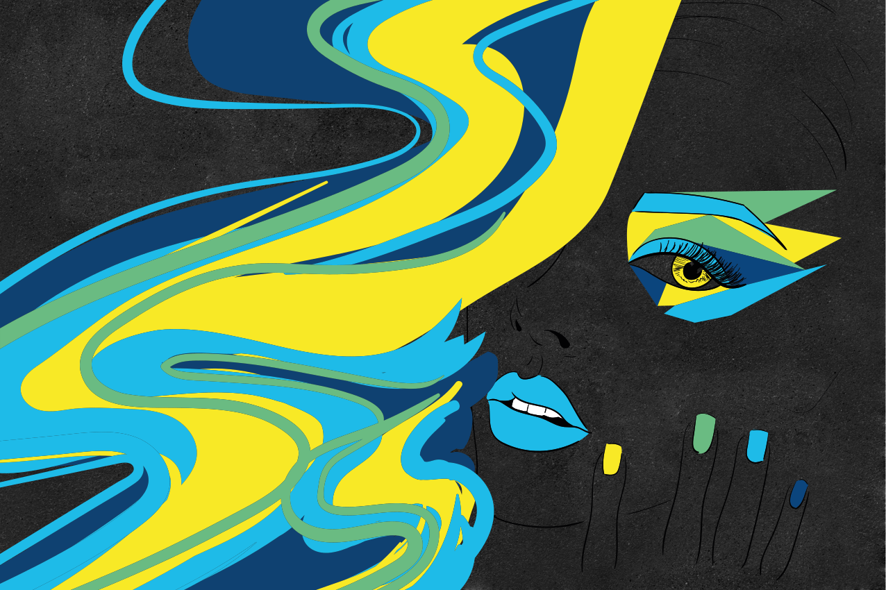 Rohkea taidepöytätabletti - Tenstickers