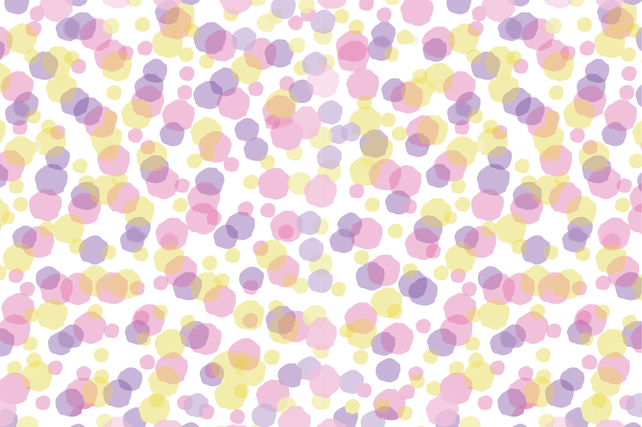 Värikkäät abstraktit kuviot pöytätabletti - Tenstickers