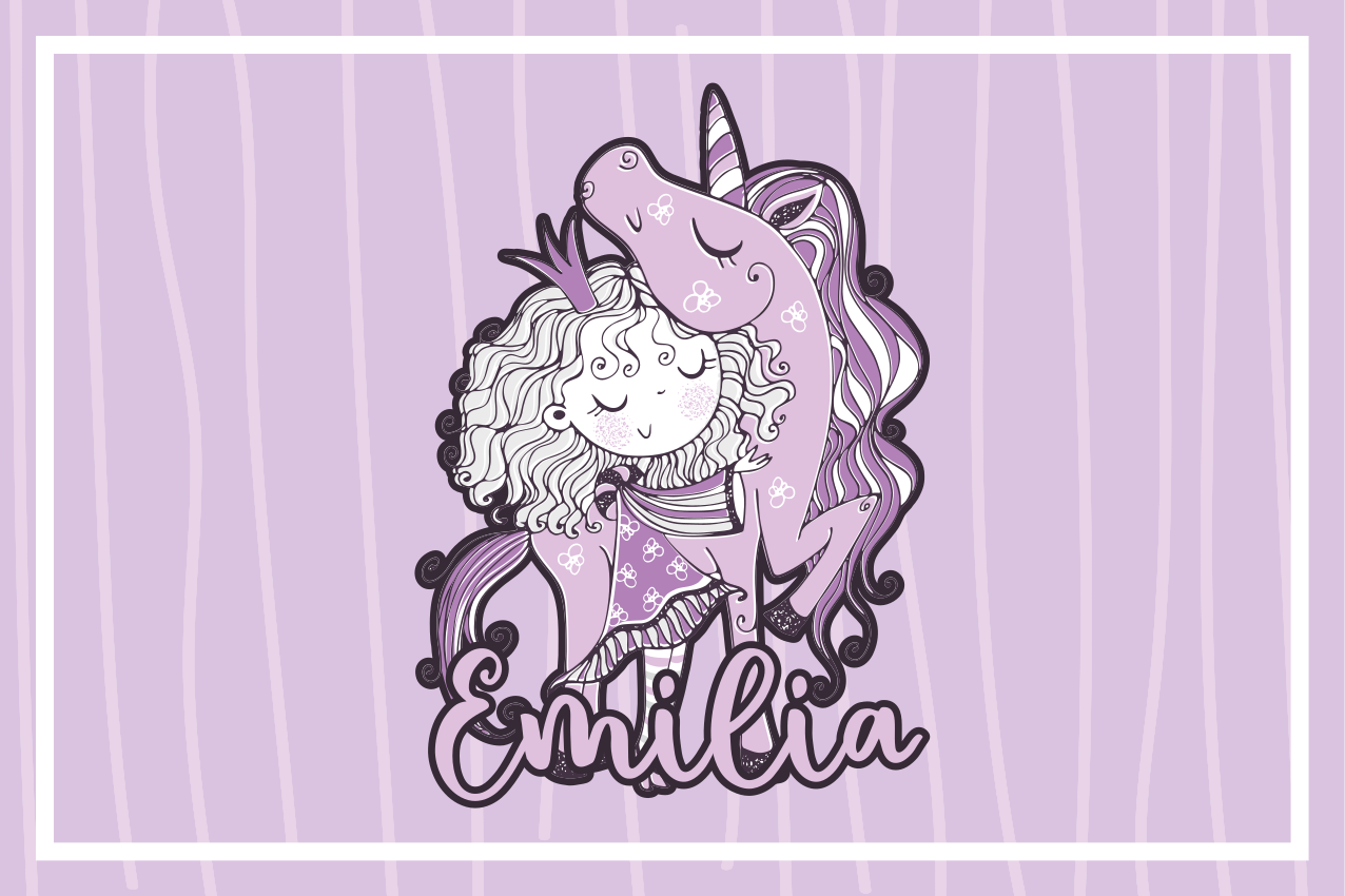 Söpö yksisarvinen pöytätabletti - Tenstickers