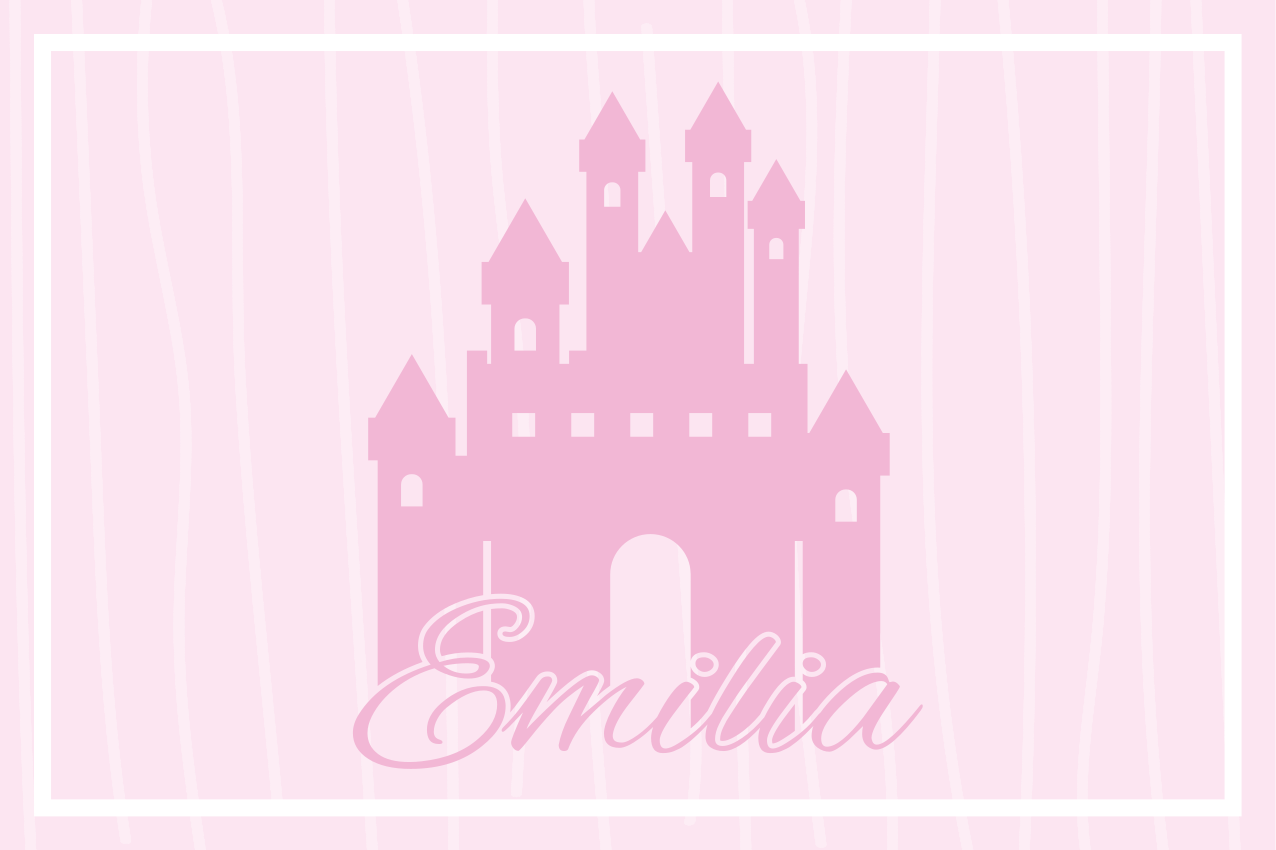 Lasten pöytätabletti linna-aiheisella suunnittelulla - Tenstickers