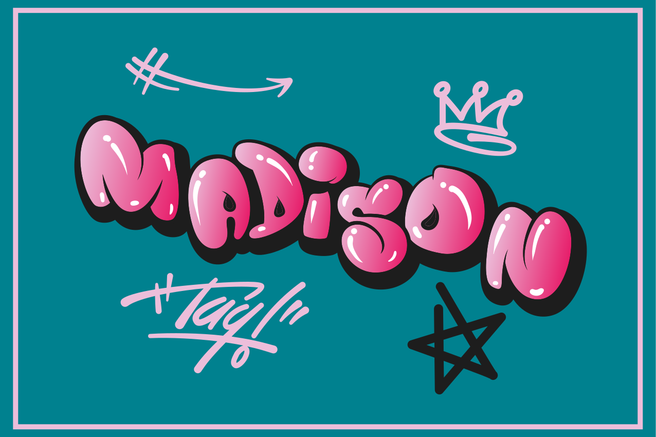 Alkuperäinen pöytätabletti nimisuunnitteluna - Tenstickers