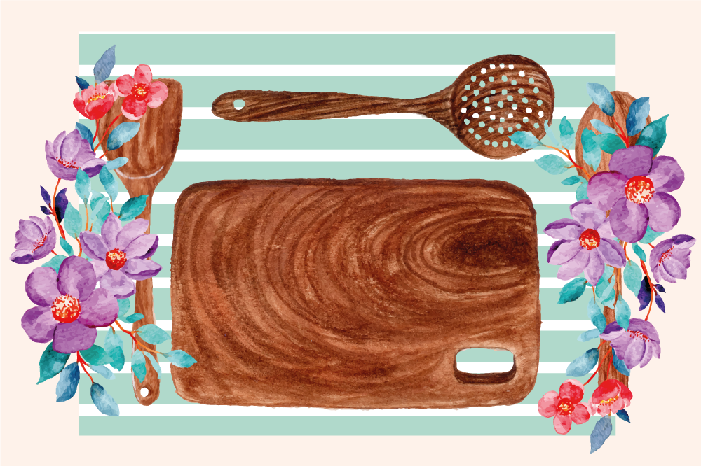 Elegantti ruokailukohtausalkuperäinen pöytätabletti - Tenstickers