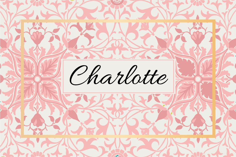 Pöytätabletti nimellä personoitu kasvi-asetelma - Tenstickers