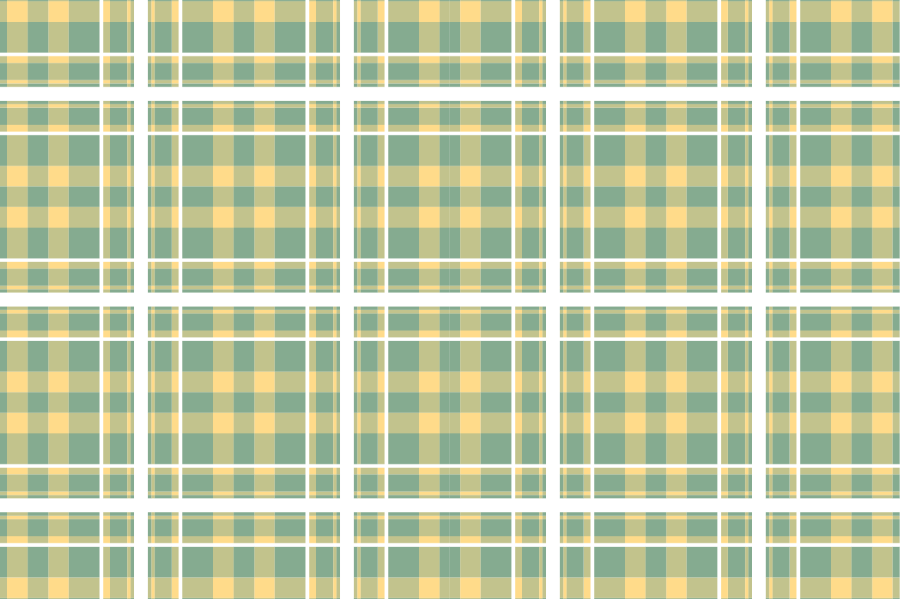 Ruudullinen tekstiilipöytätabletti - Tenstickers