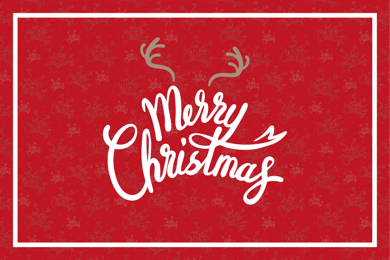 Iloinen joulutervehdysjouluinen pöytätabletti - Tenstickers