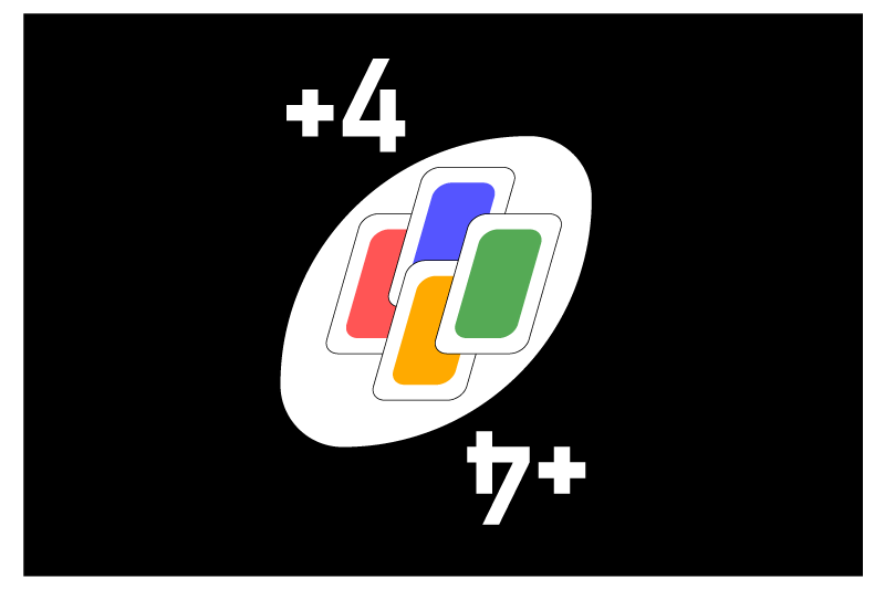 Alkuperäinen pöytätabletti korttipelihenkisellä muotoilulla - Tenstickers