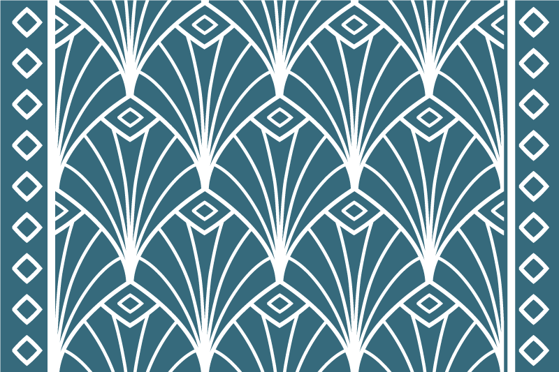 Moderni kukkakuosi pöytätabletti - Tenstickers