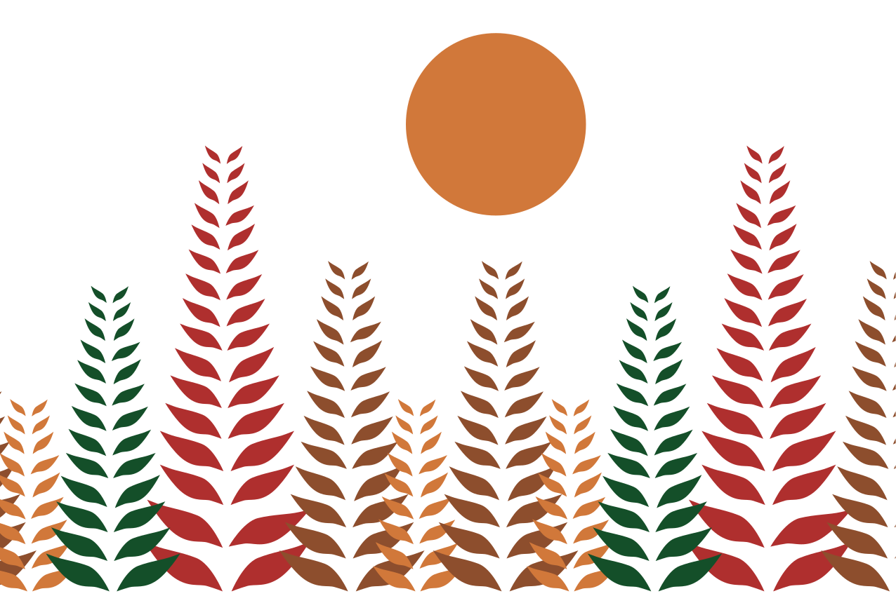 Tyylikäs lehtikuvio pöytätabletti moderni - Tenstickers