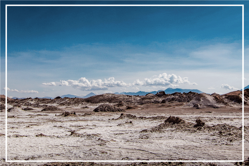 Pöytätabletti moderni autiomaan maisema - Tenstickers