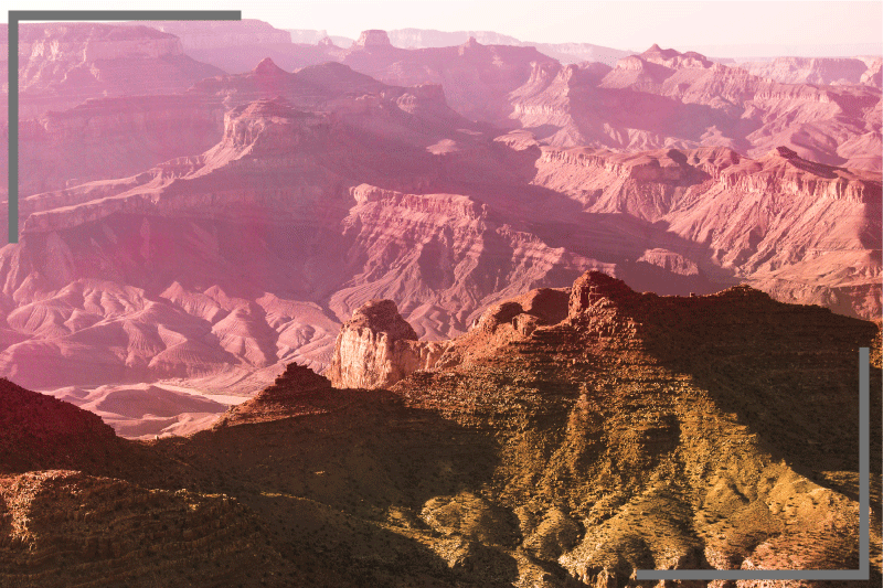 Vuoristomaisema pöytätabletti moderni - Tenstickers