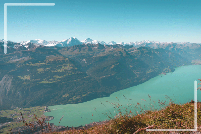 Lumiset vuoret alkuperäinen pöytätabletti - Tenstickers