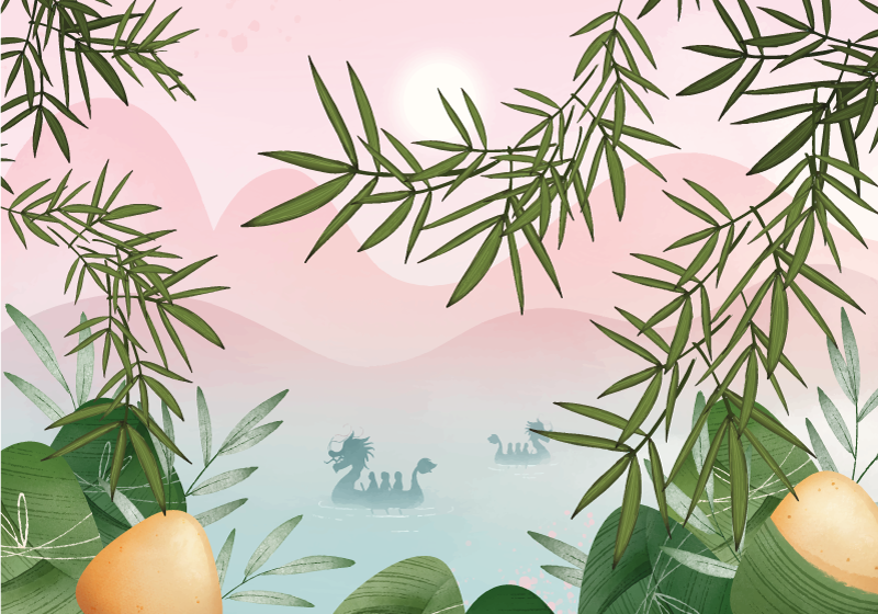 Taianomainen viidakkamaisema lasten pöytätabletti - Tenstickers