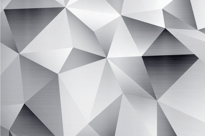 Pöytätabletti moderni geometrinen metallikuvio - Tenstickers