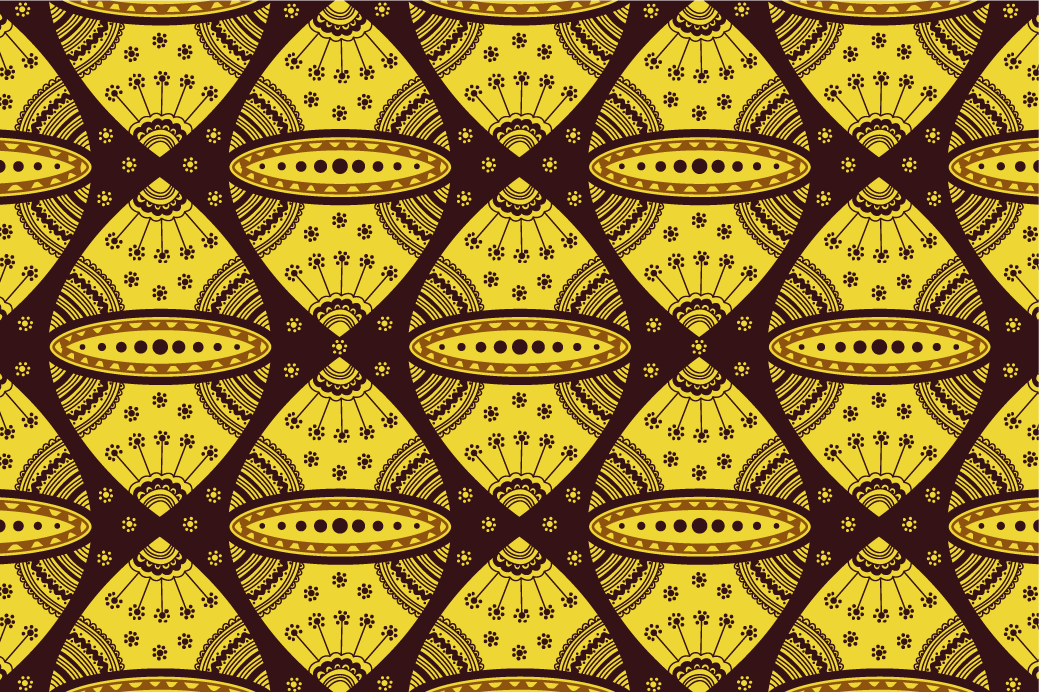 Monimutkainen geometrinen kuvio pöytätabletti - Tenstickers