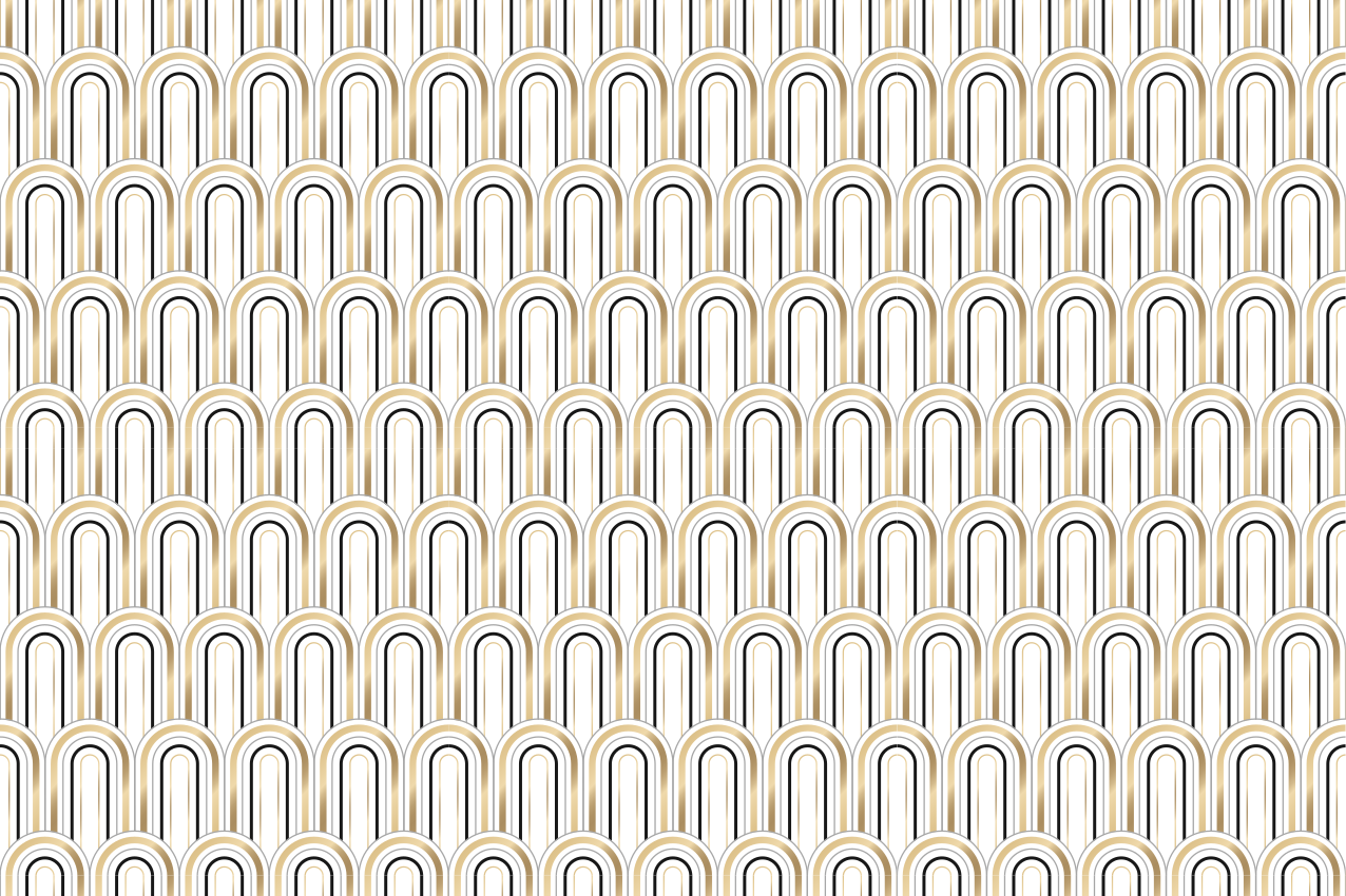 Pöytätabletti moderni kaarevat viivamotiivit - Tenstickers