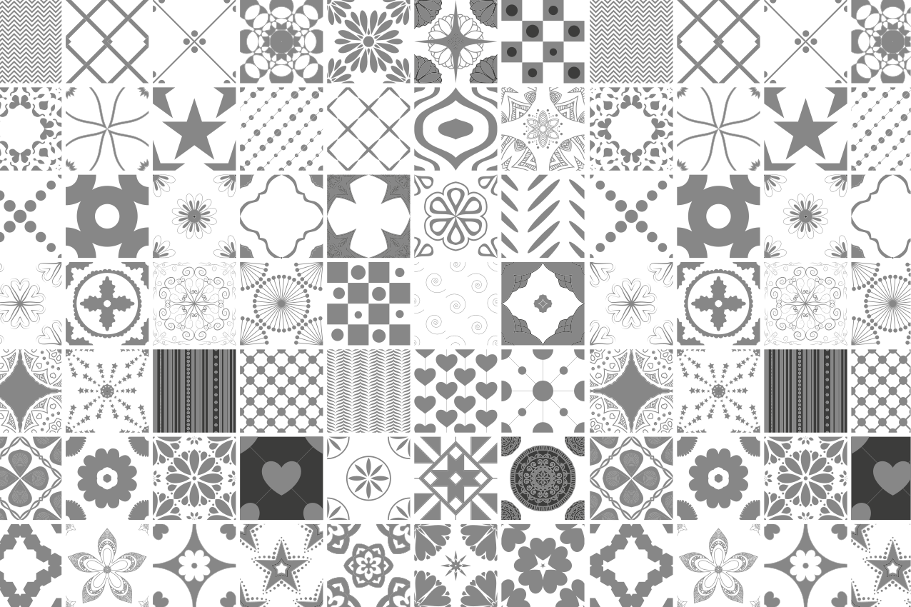 Kuviollinen yksivärinen pintatekstuuri pöytätabletti - Tenstickers