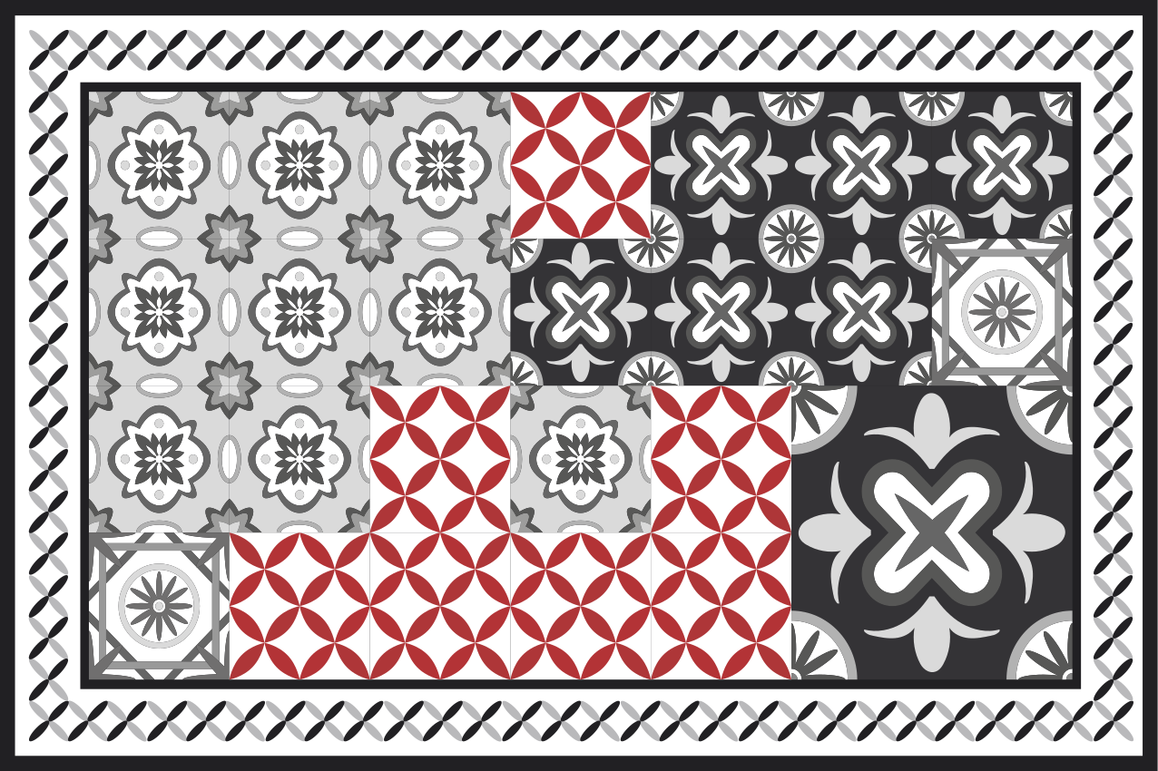 Tyylikäs tekstuuri pöytätabletti - Tenstickers