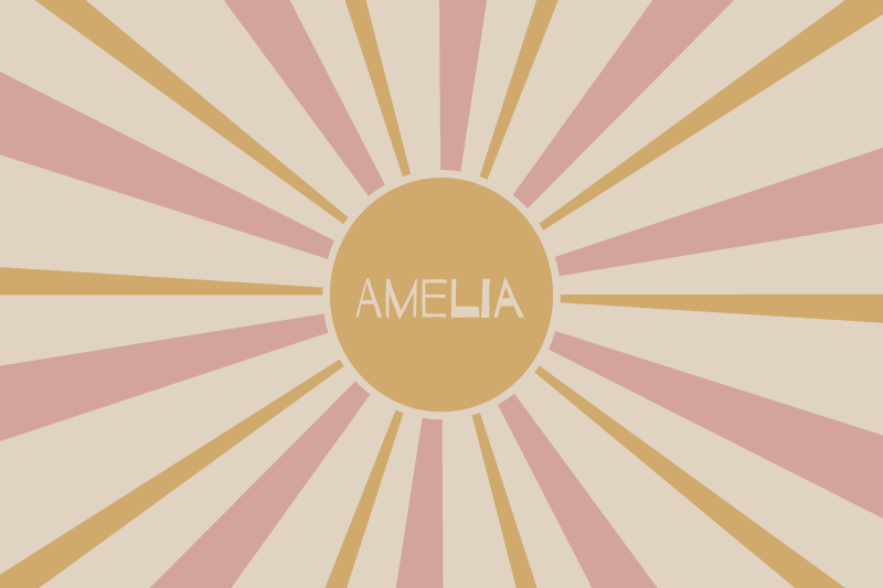 Auringonpaiste keskikappaleena - Tenstickers