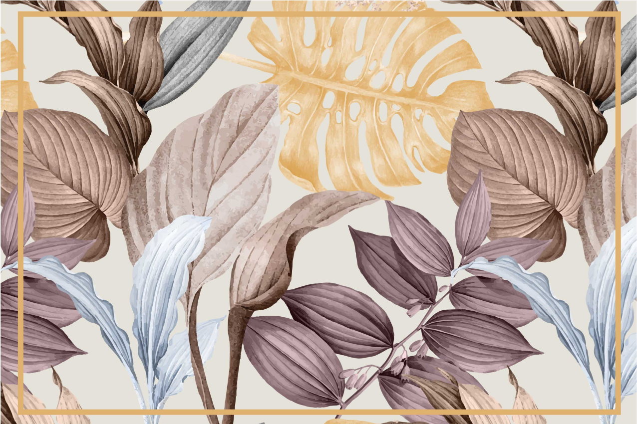 Trooppiset kasvit xxl pöytätabletti kotiin - Tenstickers