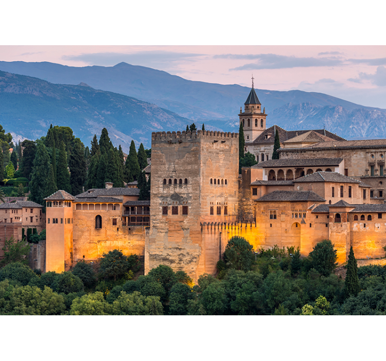 Alhambra de granada valokuvatapetti - Tenstickers